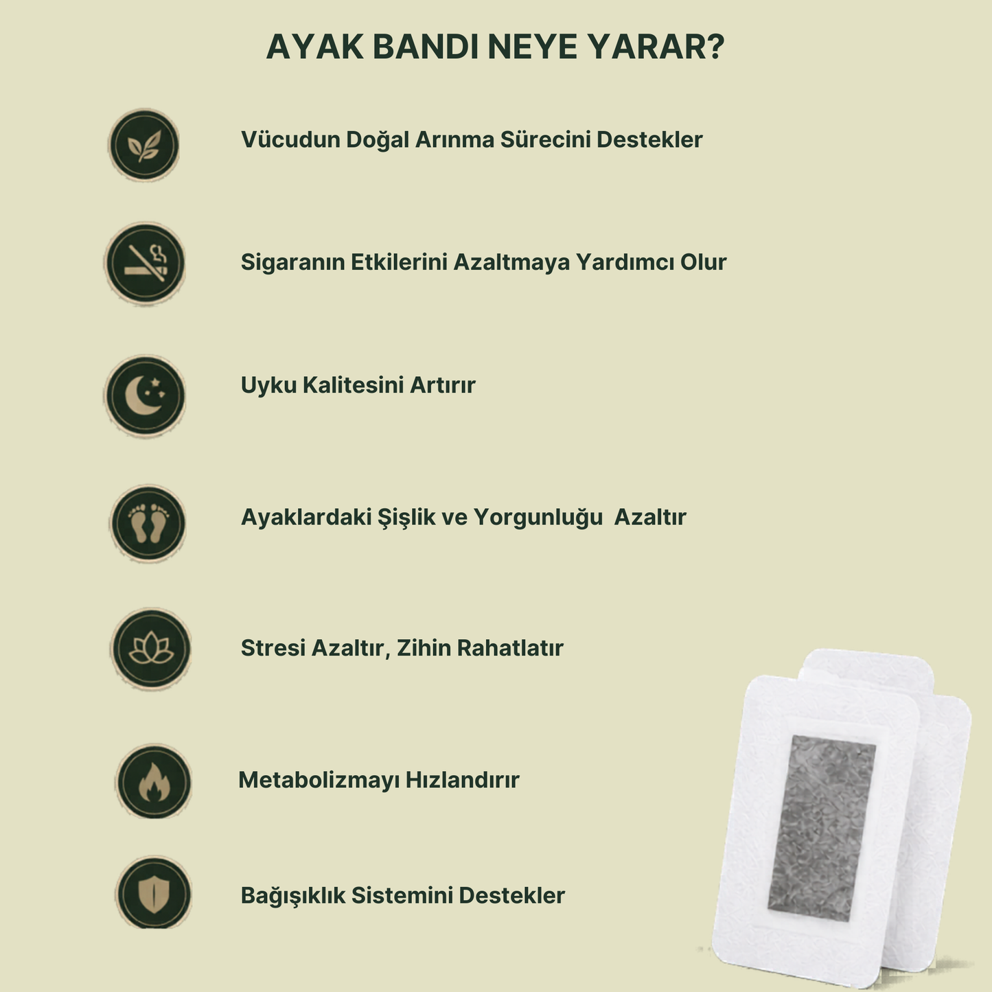 Detox Ayak Bantı