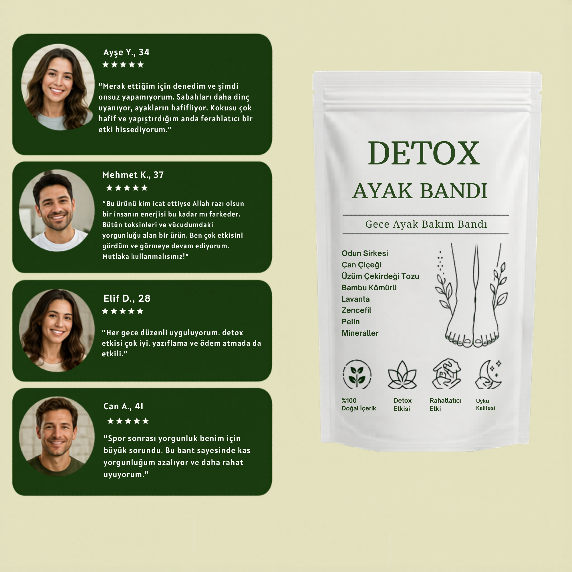 Detox Ayak Bantı