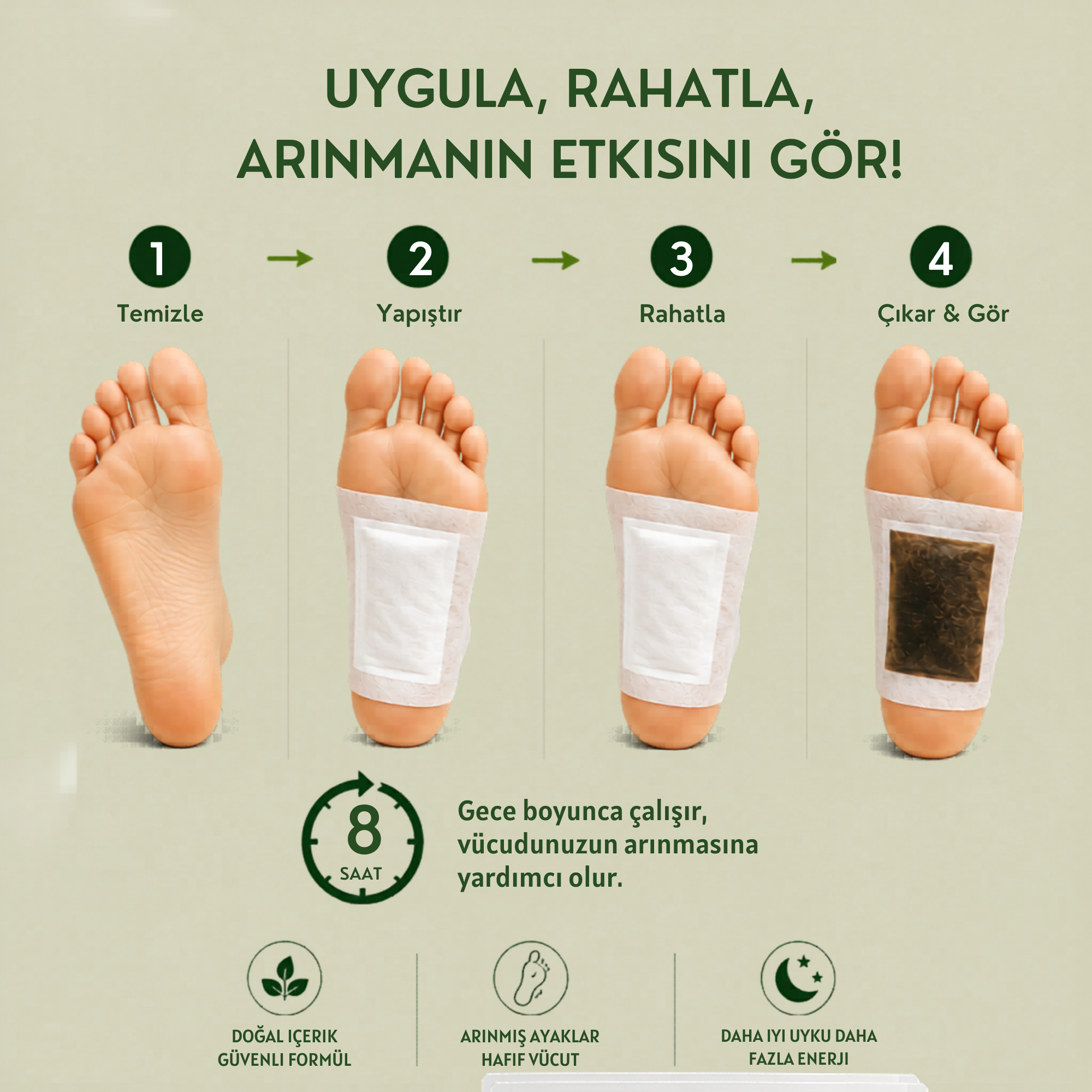Detox Ayak Bantı