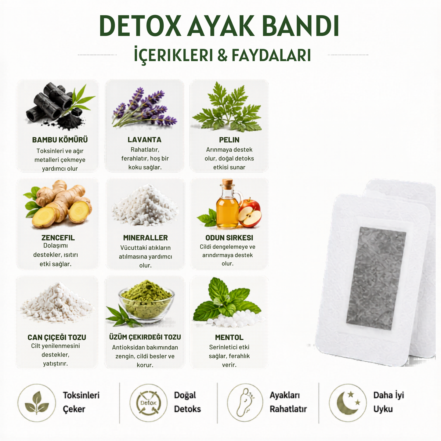 Detox Ayak Bantı